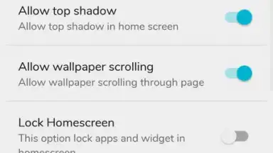 Capture d'écran de Flick Launcher 1