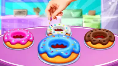 Capture d'écran de Ice Cream Shop Cone Maker Game 1