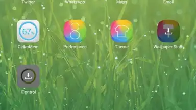 Capture d'écran de iOS 8 Launcher 1