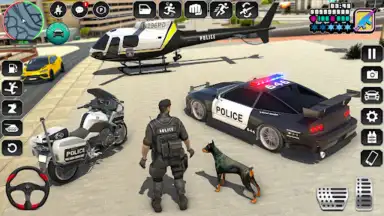 Capture d'écran de Police Thief Games: Cop Sim 1