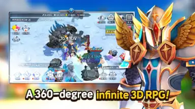 Capture d'écran de INFINITE HERO 8