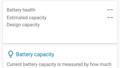Capture d'écran de AccuBattery 4