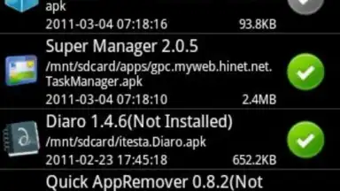 Capture d'écran de Quick App Install 1