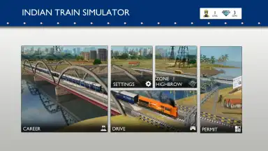 Capture d'écran de Indian Train Simulator 1