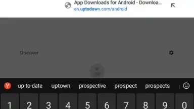 Capture d'écran de Yandex Keyboard 15