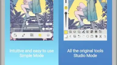 Capture d'écran de Clip Studio Paint 8