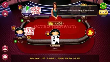 Capture d'écran de Teen Patti Octro 5