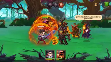 Capture d'écran de Hero Wars 11