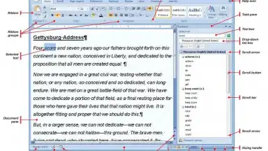 Capture d'écran de Basic Word 2007 Reference 1