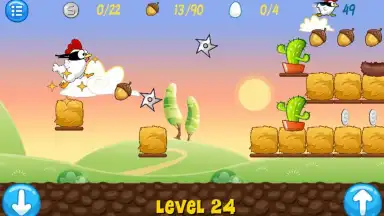 Capture d'écran de Ninja Chicken 1