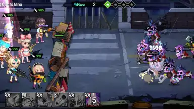 Capture d'écran de Girl's War Z 2