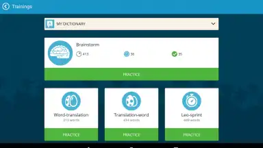 Capture d'écran de English with LinguaLeo 4