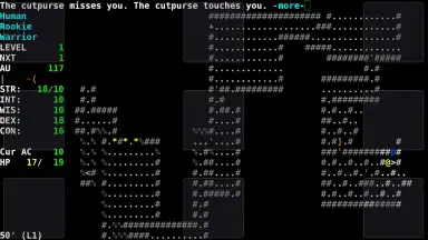 Capture d'écran de Angband 1
