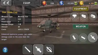 Capture d'écran de Gunship Battle: Helicopter 3D 3