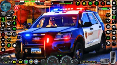 Capture d'écran de US Police Games Car Games 3D 1