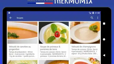 Capture d'écran de Recettes pour Thermomix 7
