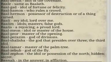 Capture d'écran de Bible Names with Meanings 6