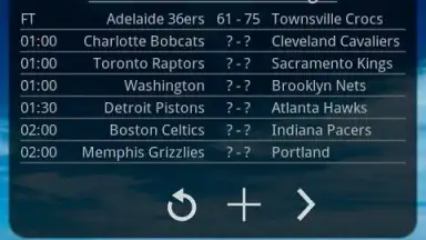 Capture d'écran de Basketball Livescore Widget 14