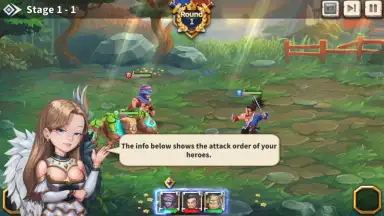 Capture d'écran de With Heroes 5