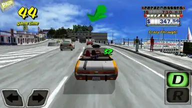 Capture d'écran de Crazy Taxi Classic 9