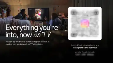Capture d'écran de Instagram for TV 1