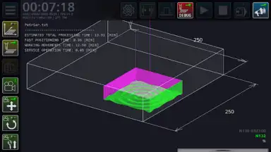 Capture d'écran de CNC Milling Simulator 4