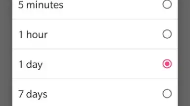 Capture d'écran de Firefox Send 4
