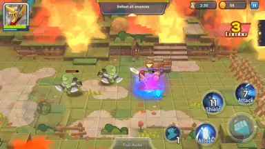 Capture d'écran de Monster Knights 2