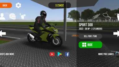 Capture d'écran de Moto Wheelie 3D 4