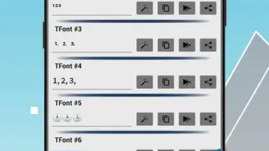 Capture d'écran de TStyle Font Studio 8