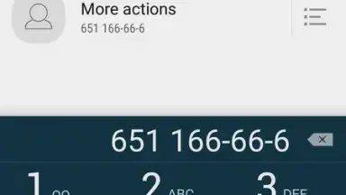 Capture d'écran de True Phone Dialer and Contacts 1