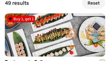 Capture d'écran de Uber Eats 12