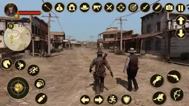 Capture d'écran de West Cowboy Games Horse Riding 4