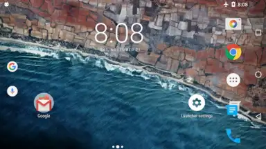Capture d'écran de Marshmallow Launcher 1