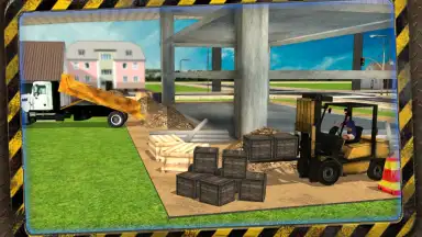 Capture d'écran de Construction Trucker 3D Sim 14