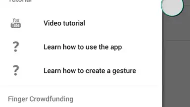 Capture d'écran de Finger Gesture Launcher 3