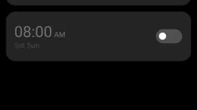 Capture d'écran de MIUI Clock 1