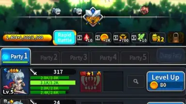 Capture d'écran de Idle Knights 3