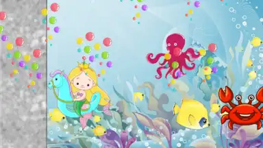 Capture d'écran de Mermaid Puzzles for Toddlers 3