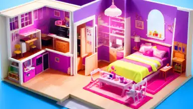 Capture d'écran de Doll House Design: Girl Games 4