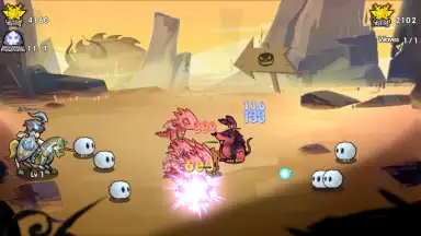 Capture d'écran de Summoners And Puzzles 4