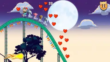 Capture d'écran de Nutty Fluffies Rollercoaster 4