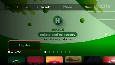 Capture d'écran de youtv 1