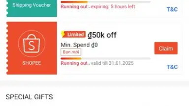 Capture d'écran de Shopee VN 4