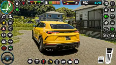Capture d'écran de US Car Driving City Car Game 1
