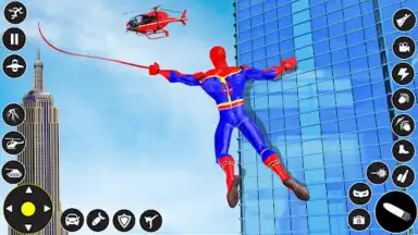 Capture d'écran de Spider Rope Hero Spider Games 7