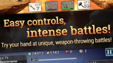 Capture d'écran de Weapon Throwing RPG 2 5