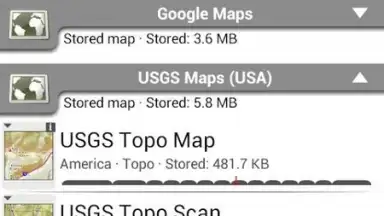 Capture d'écran de All-In-One Offline Maps 7