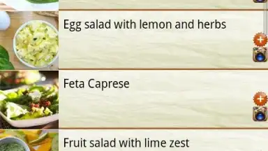 Capture d'écran de Salad recipes 3