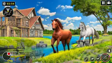 Capture d'écran de Wild Horse Family Simulator 7